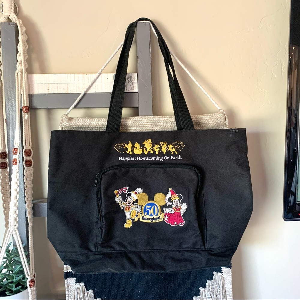 Vintage DisneyLand Resort large Tote 50 Year